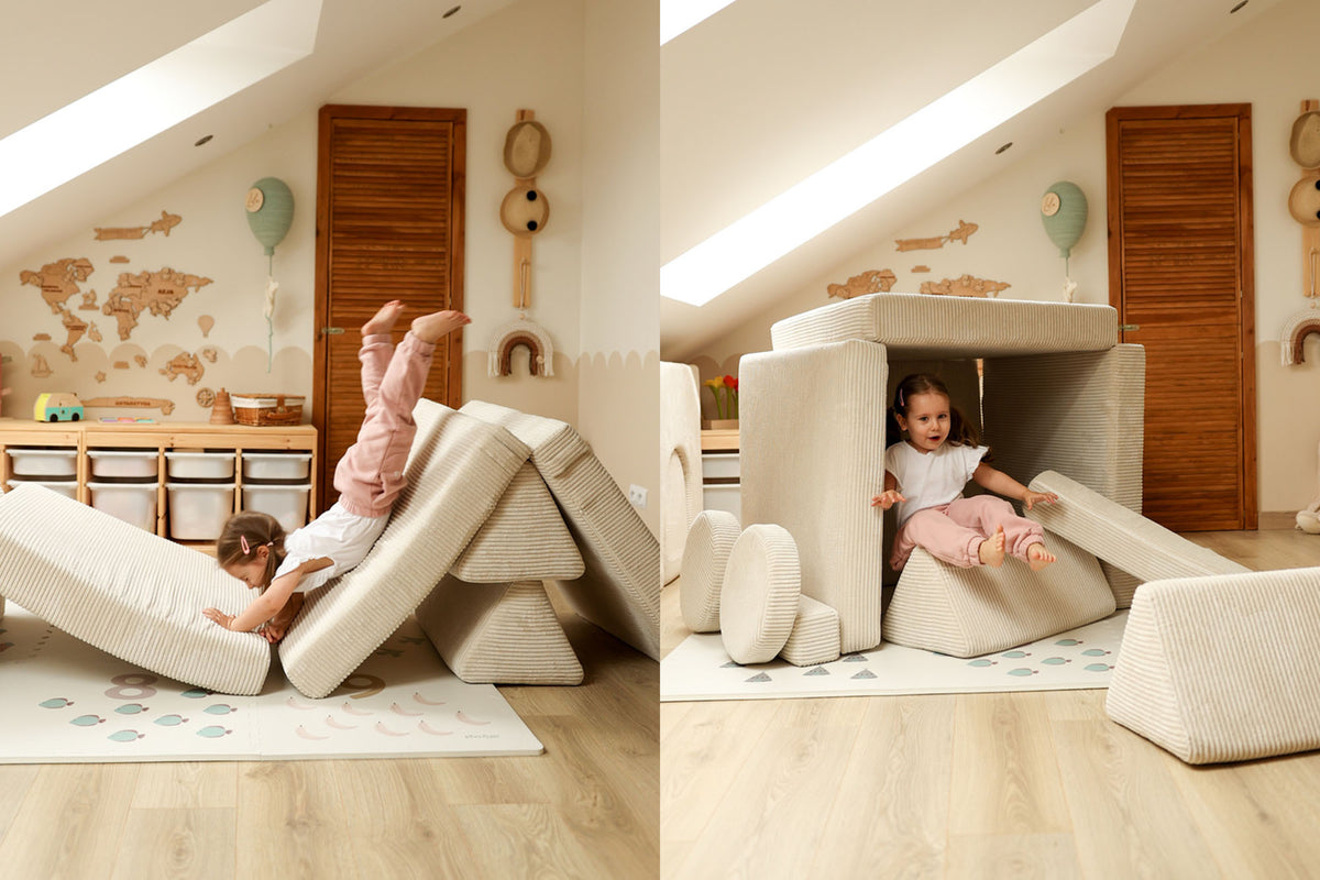 Shappy Play Sofa Pure Corduroy Vanilla