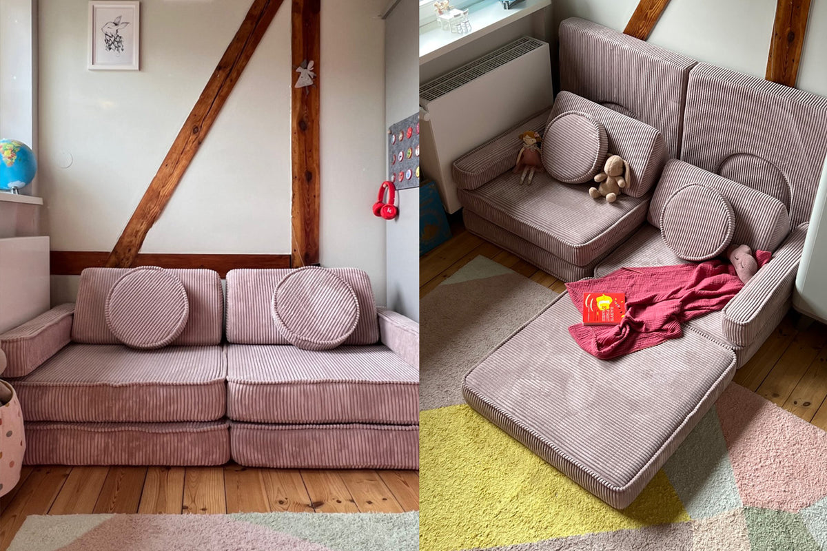 Shappy Play Sofa Corduroy Candy
