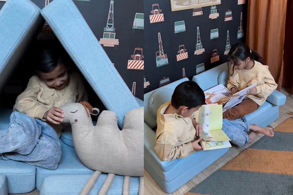 Shappy Original Play Sofa Sky Blue